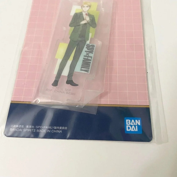 Spy X Family Bandai Acrylic Stand Loid Forger Ichiban Kuji Japan - Picture 4 of 11